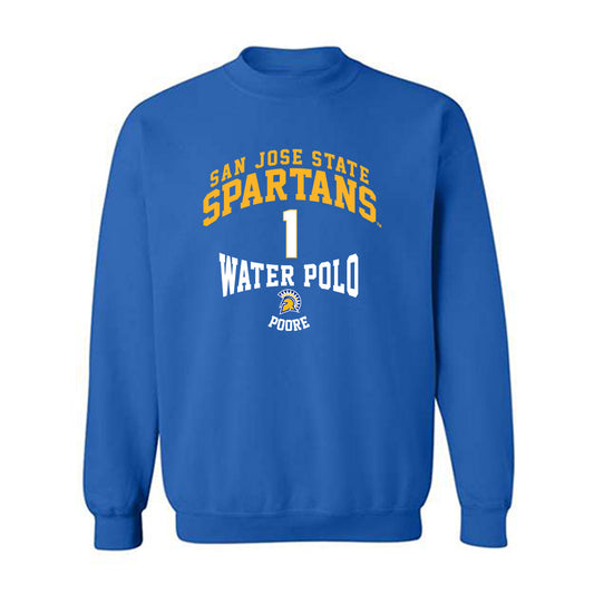 SJSU - NCAA Women's Water Polo : Sydney Poore - Classic Fashion Shersey Crewneck Sweatshirt-0