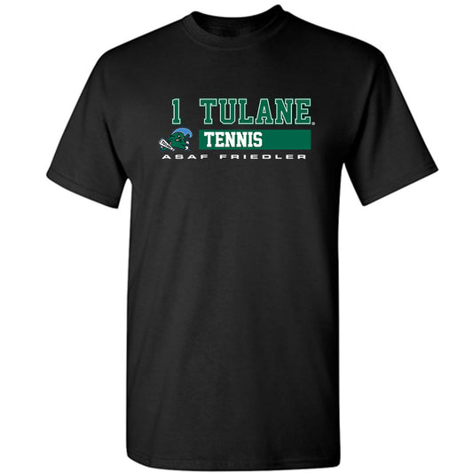 Tulane - NCAA Men's Tennis : Asaf Friedler - Classic Fashion Shersey T-Shirt-0