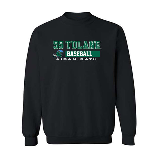 Tulane - NCAA Baseball : Aidan Rath - Classic Fashion Shersey Crewneck Sweatshirt-0