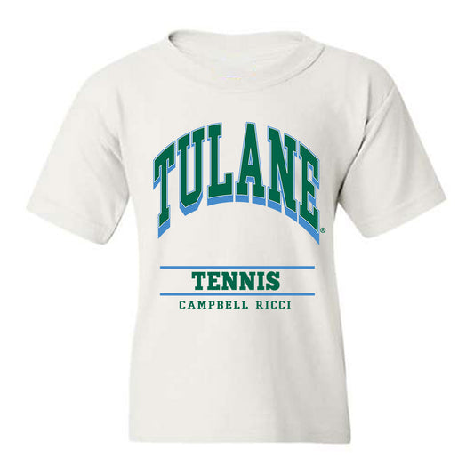 Tulane - NCAA Women's Tennis : Campbell Ricci - Classic Fashion Shersey Youth T-Shirt
