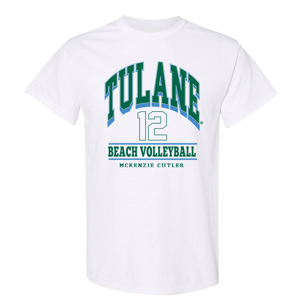 Tulane - NCAA Beach Volleyball : McKenzie Cutler - Classic Fashion Shersey T-Shirt-0