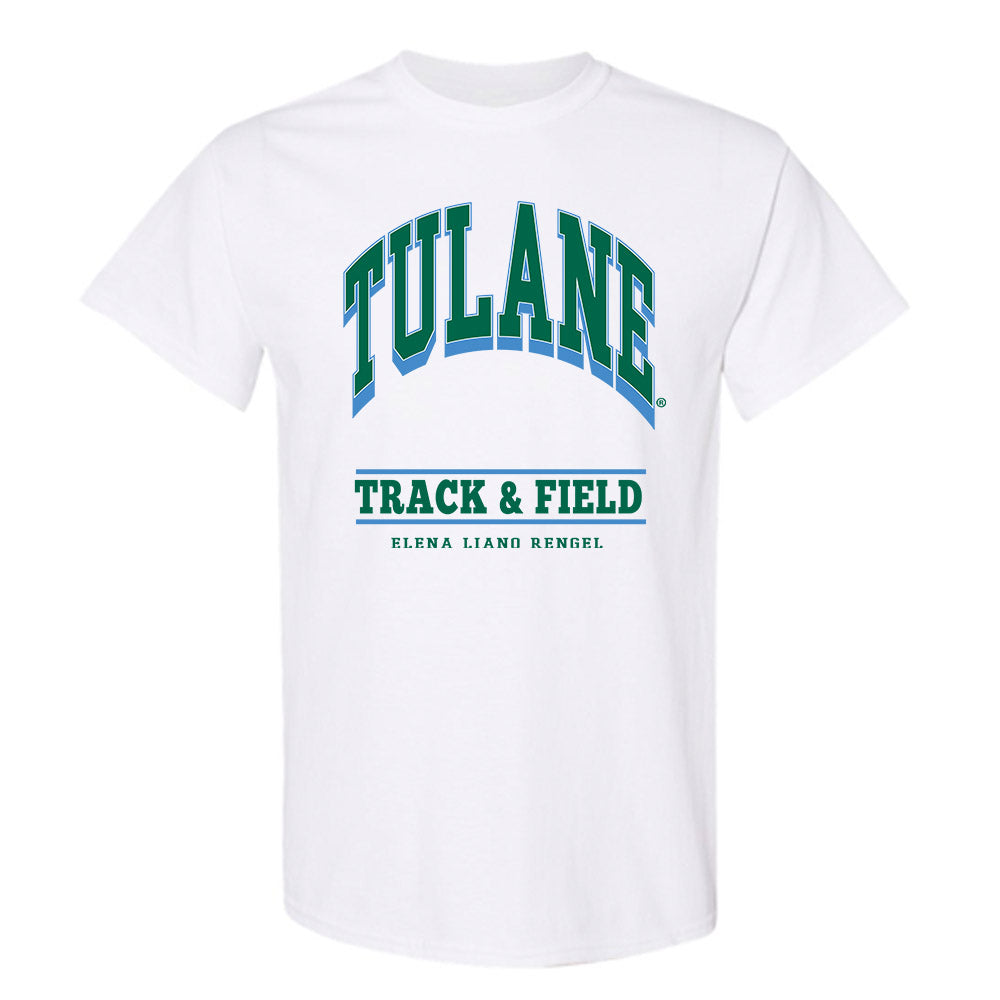 Tulane - NCAA Women's Track & Field : Elena Liano Rengel - Classic Fashion Shersey T-Shirt-0