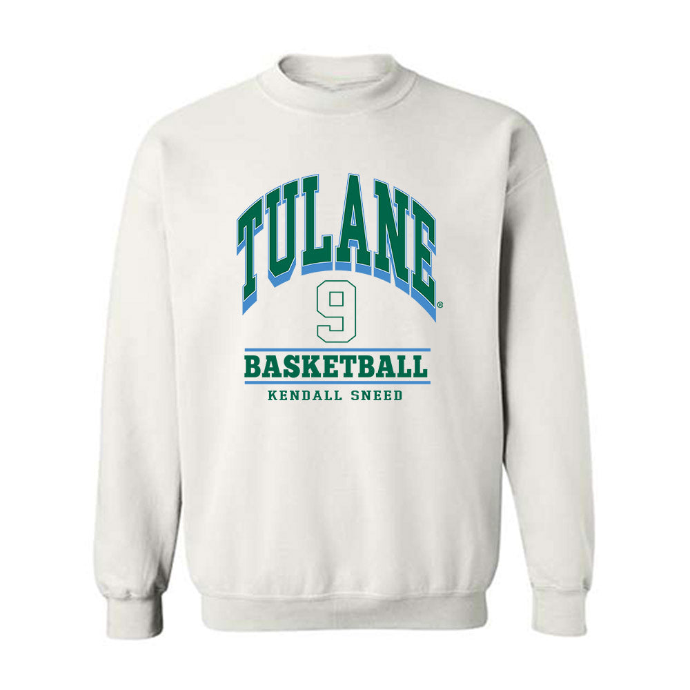 Tulane - NCAA Women's Basketball : Kendall Sneed - Classic Fashion Shersey Crewneck Sweatshirt-0
