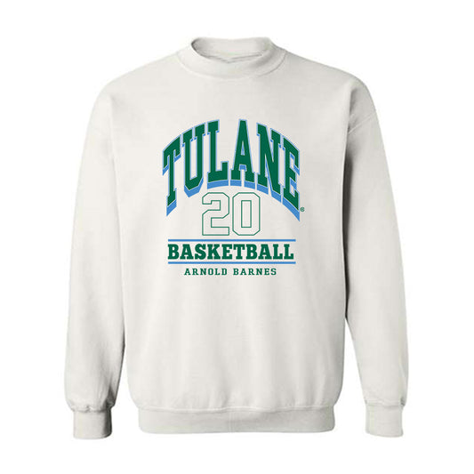 Tulane - NCAA Men's Basketball : Arnold Barnes - Classic Fashion Shersey Crewneck Sweatshirt-0