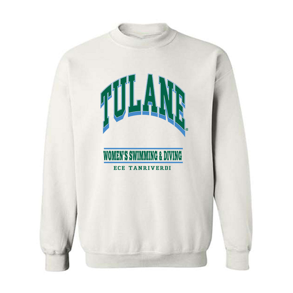 Tulane - NCAA Women's Swimming & Diving : Ece Tanriverdi - Classic Fashion Shersey Crewneck Sweatshirt