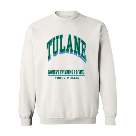 Tulane - NCAA Women's Swimming & Diving : Sydney Mullin - Classic Fashion Shersey Crewneck Sweatshirt