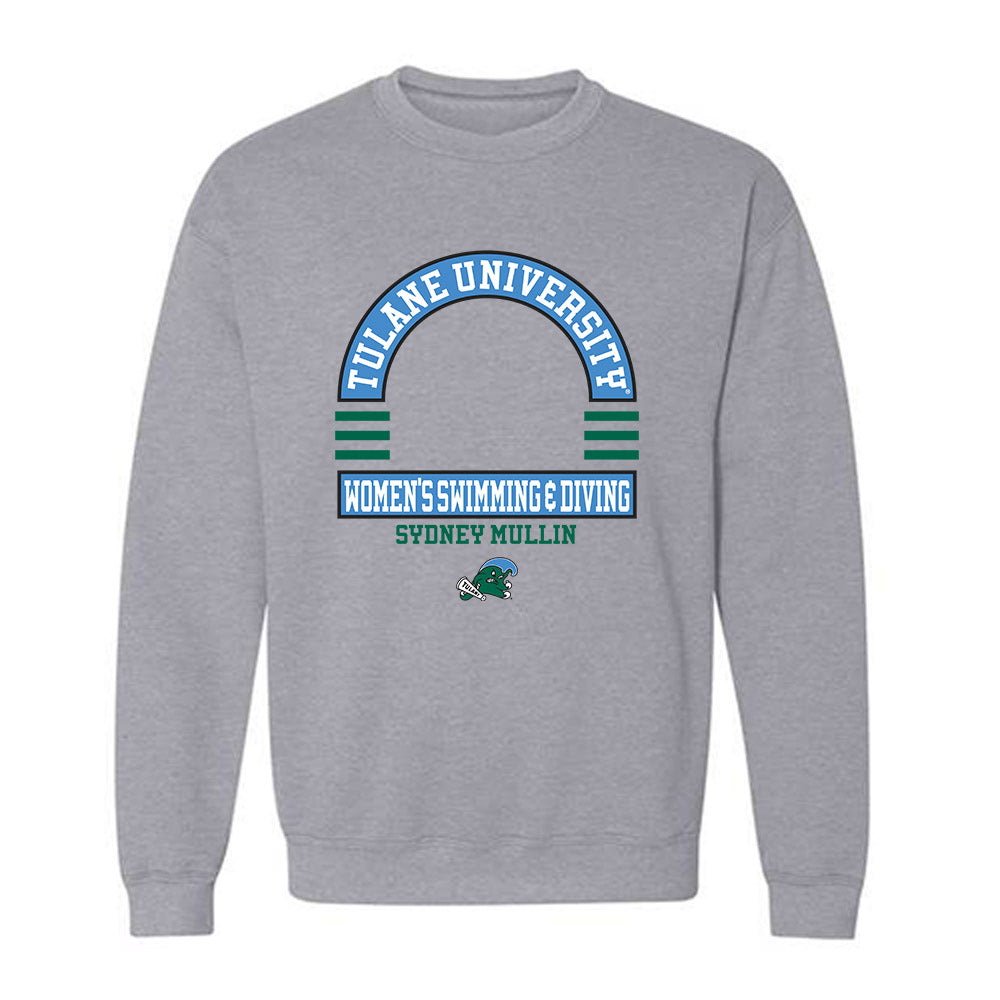 Tulane - NCAA Women's Swimming & Diving : Sydney Mullin - Classic Fashion Shersey Crewneck Sweatshirt