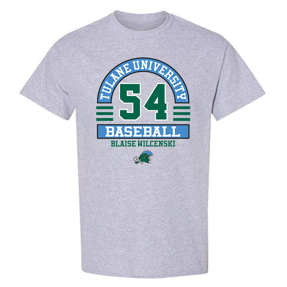 Tulane - NCAA Baseball : Blaise Wilcenski - Classic Fashion Shersey T-Shirt
