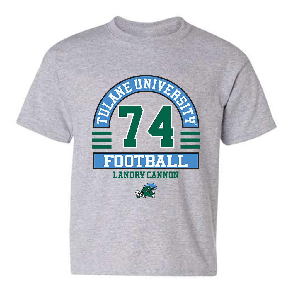 Tulane - NCAA Football : Landry Cannon - Youth T-Shirt