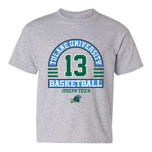 Tulane - NCAA Men's Basketball : Joseph Teich - Classic Fashion Shersey Youth T-Shirt