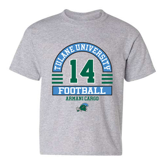 Tulane - NCAA Football : Armani Cargo - Classic Fashion Shersey Youth T-Shirt