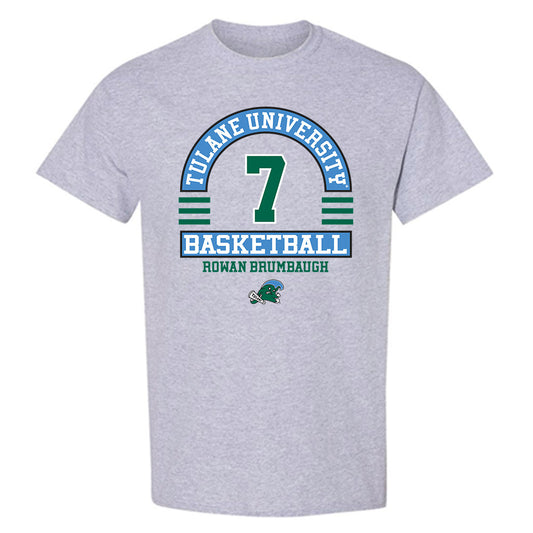 Tulane - NCAA Men's Basketball : Rowan Brumbaugh - Classic Fashion Shersey T-Shirt-0