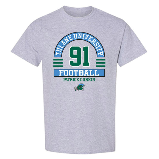 Tulane - NCAA Football : Patrick Durkin - Classic Fashion Shersey T-Shirt-0