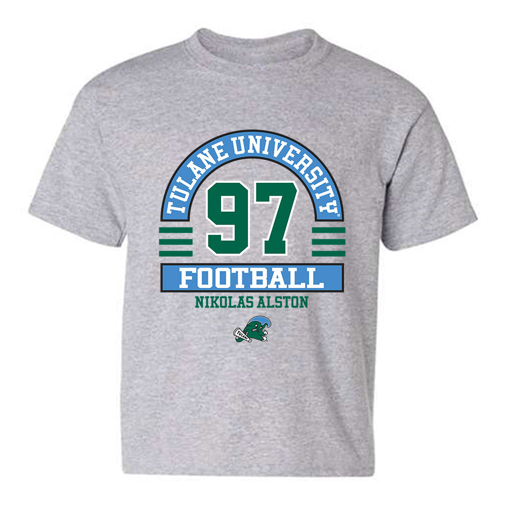 Tulane - NCAA Football : Nikolas Alston - Classic Fashion Shersey Youth T-Shirt-0