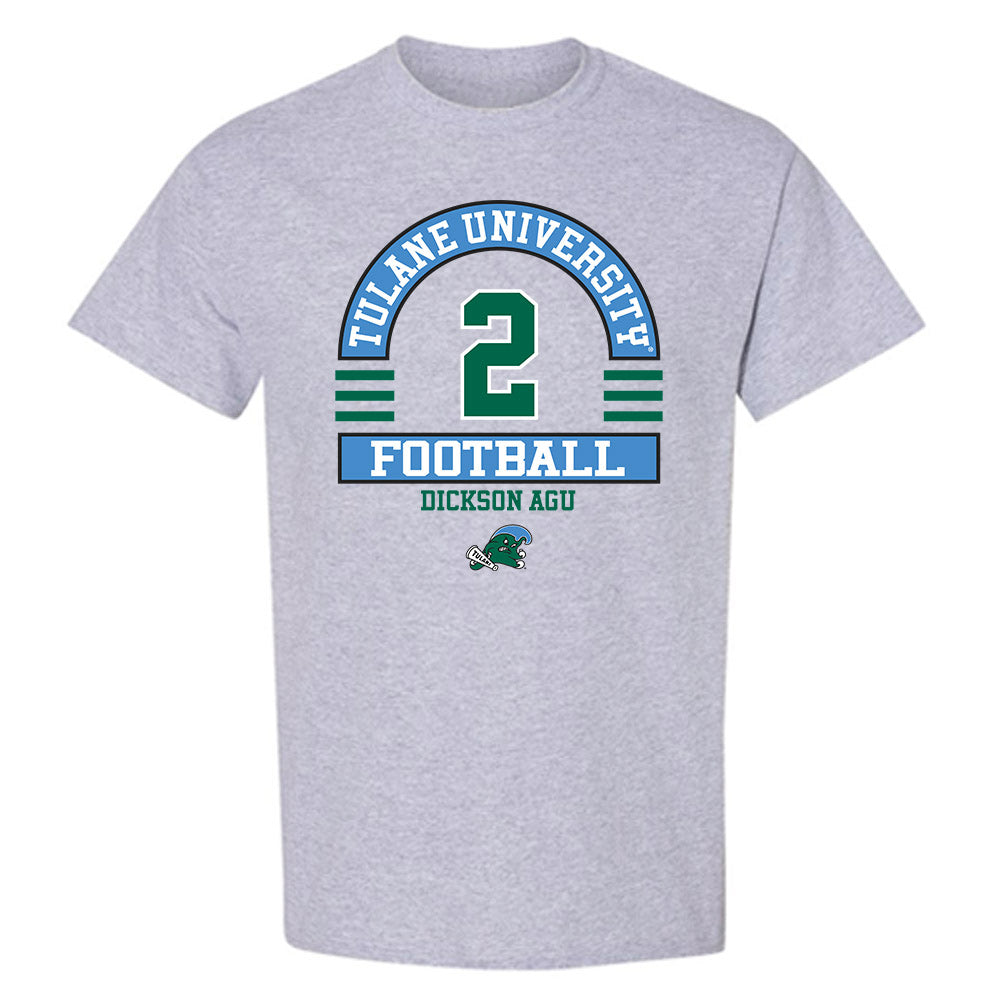 Tulane - NCAA Football : Dickson Agu - Classic Fashion Shersey T-Shirt-0