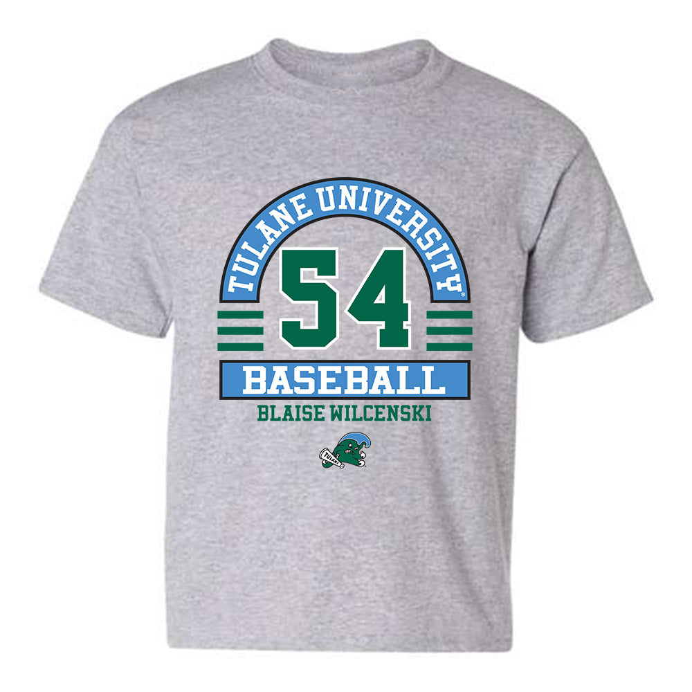 Tulane - NCAA Baseball : Blaise Wilcenski - Classic Fashion Shersey Youth T-Shirt
