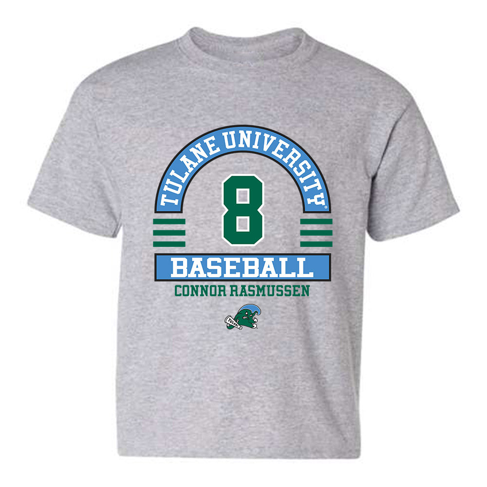 Tulane - NCAA Baseball : Connor Rasmussen - Classic Fashion Shersey Youth T-Shirt