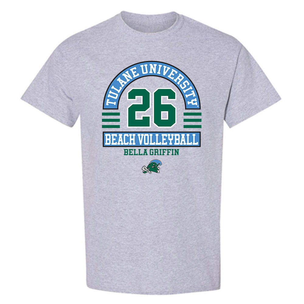 Tulane - NCAA Beach Volleyball : Bella Griffin - Classic Fashion Shersey T-Shirt-0