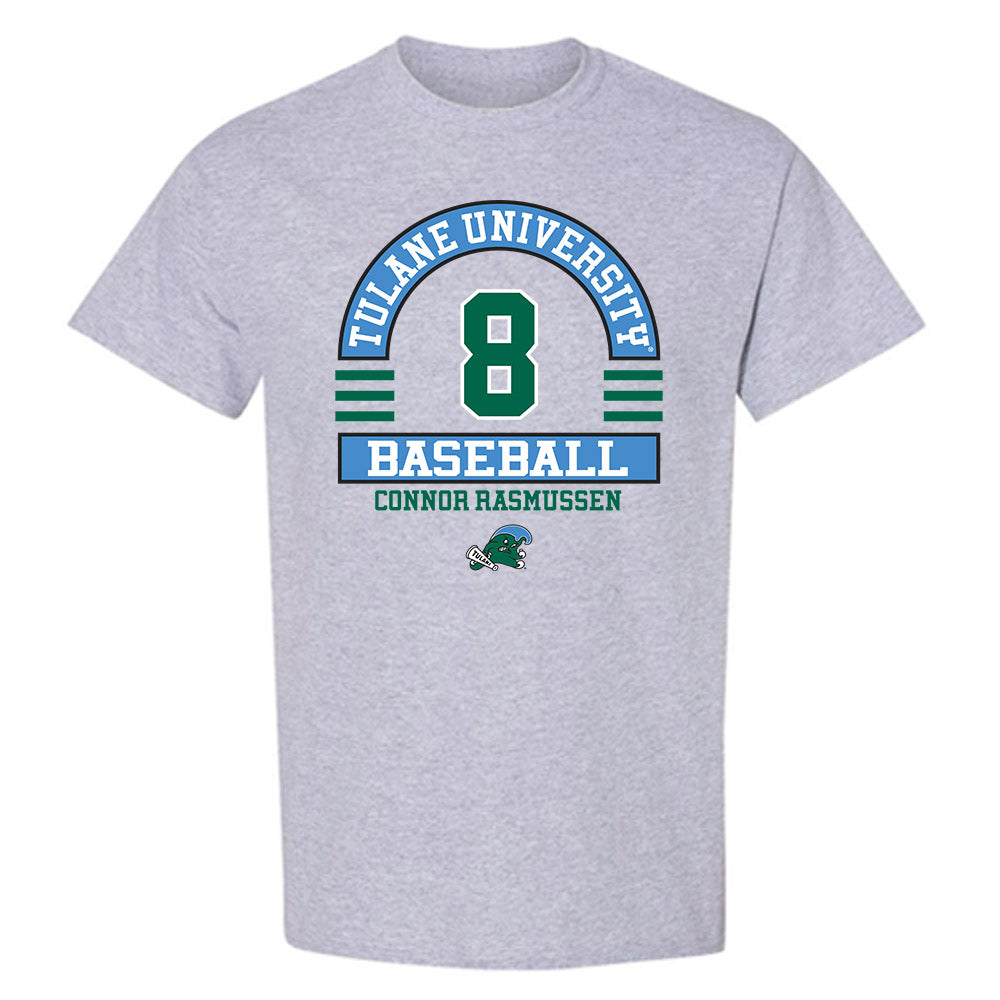 Tulane - NCAA Baseball : Connor Rasmussen - Classic Fashion Shersey T-Shirt