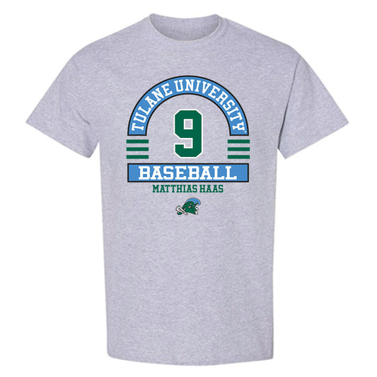 Tulane - NCAA Baseball : Matthias Haas - Classic Fashion Shersey T-Shirt
