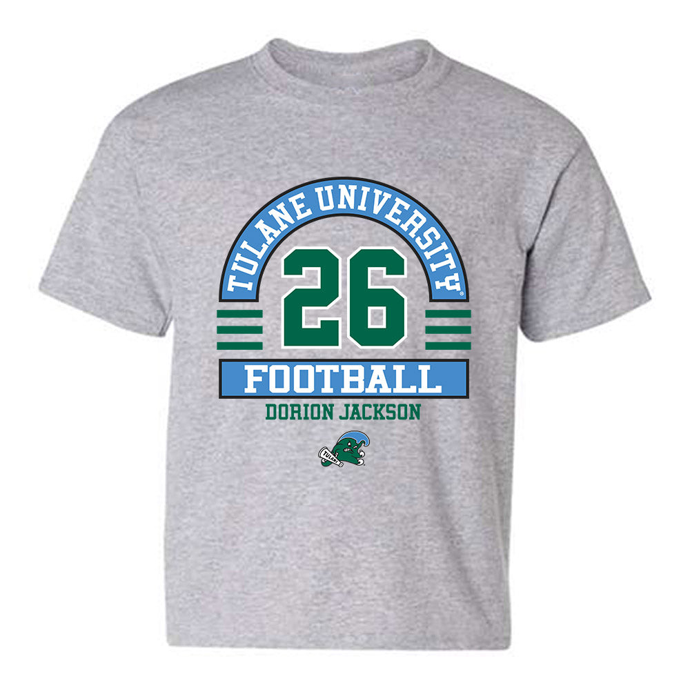 Tulane - NCAA Football : Dorion Jackson - Classic Fashion Shersey Youth T-Shirt-0