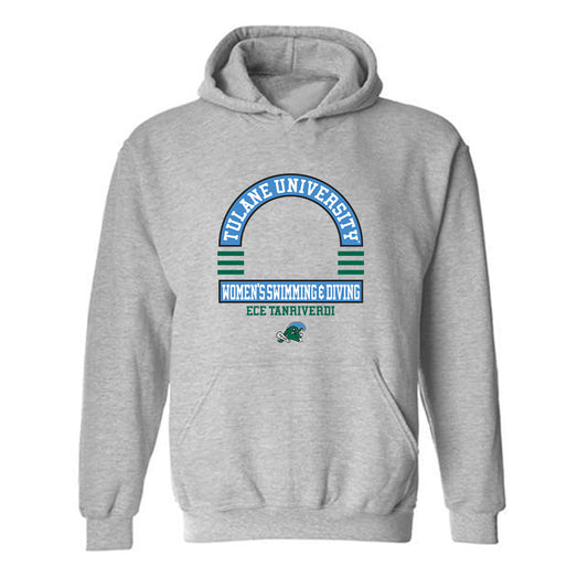 Tulane - NCAA Women's Swimming & Diving : Ece Tanriverdi - Classic Fashion Shersey Hooded Sweatshirt