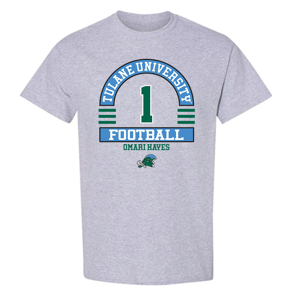 Tulane - NCAA Football : Omari Hayes - Classic Fashion Shersey T-Shirt-0