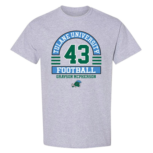 Tulane - NCAA Football : Grayson McPherson - Classic Fashion Shersey T-Shirt-0