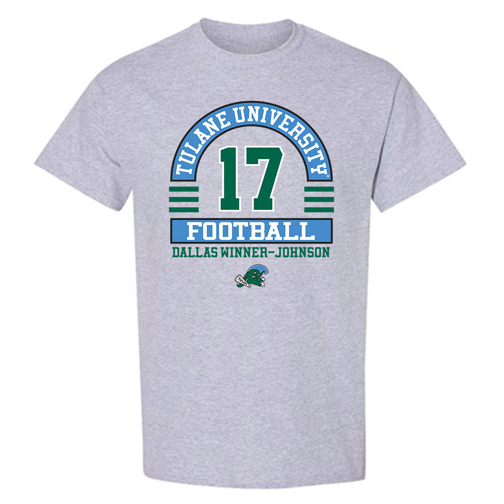 Tulane - NCAA Football : Dallas Winner-Johnson - Classic Fashion Shersey T-Shirt-0