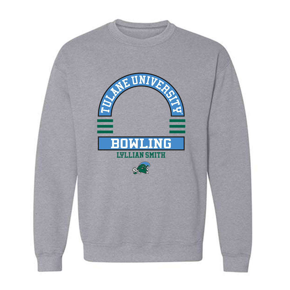 Tulane - NCAA Women's Bowling : Lyllian Smith - Classic Fashion Shersey Crewneck Sweatshirt-0