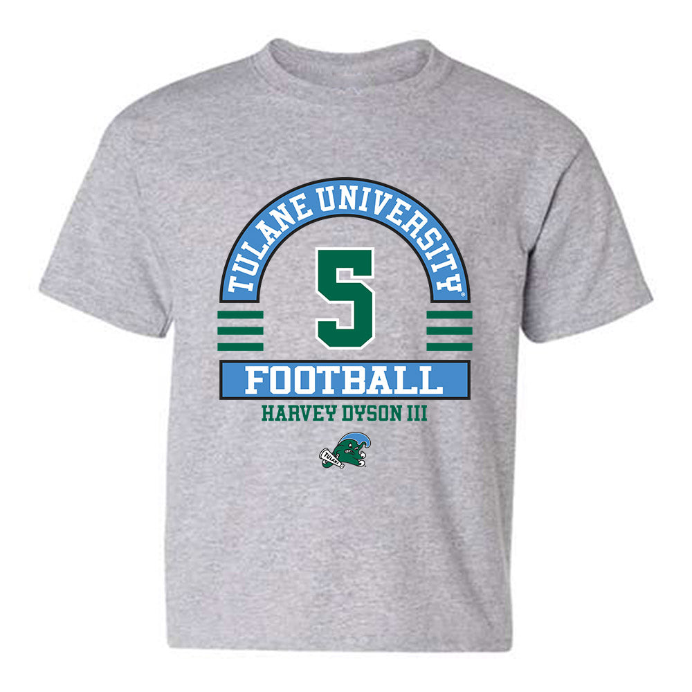 Tulane - NCAA Football : Harvey Dyson III - Classic Fashion Shersey Youth T-Shirt-0