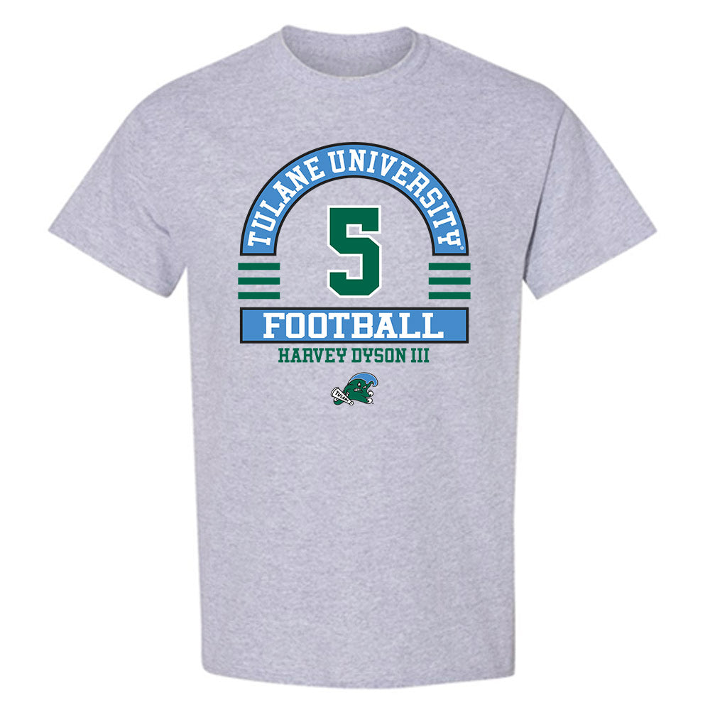 Tulane - NCAA Football : Harvey Dyson III - Classic Fashion Shersey T-Shirt-0