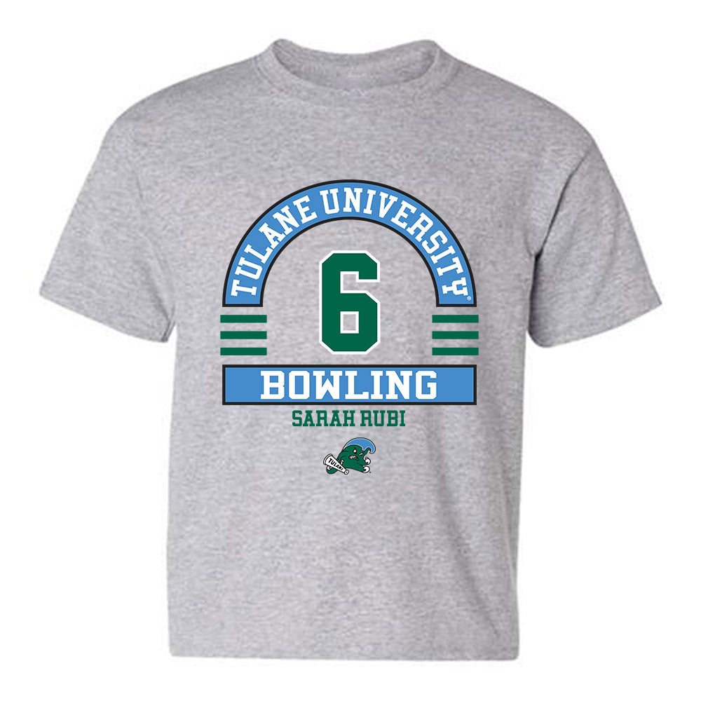 Tulane - NCAA Women's Bowling : Sarah Rubi - Classic Fashion Shersey Youth T-Shirt-0