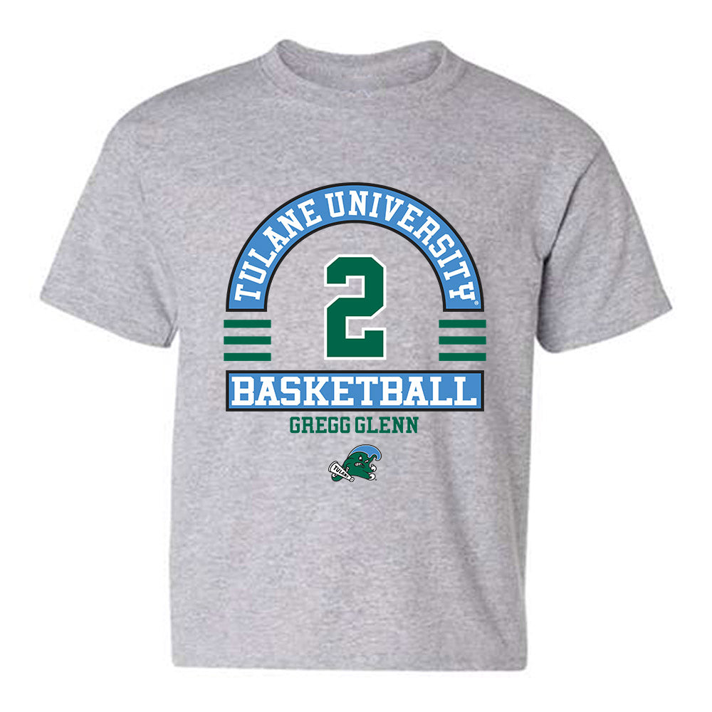 Tulane - NCAA Men's Basketball : Gregg Glenn - Classic Fashion Shersey Youth T-Shirt-0