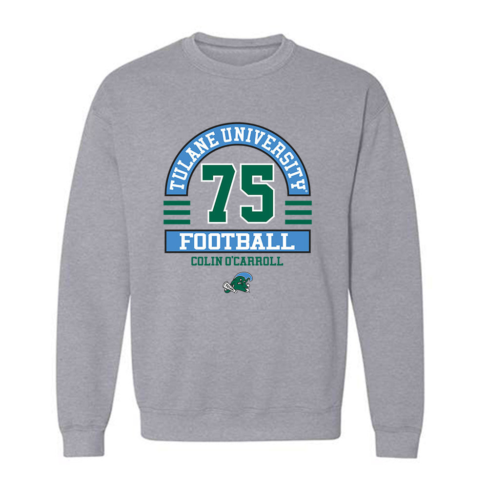 Tulane - NCAA Football : Colin O'Carroll - Classic Fashion Shersey Crewneck Sweatshirt