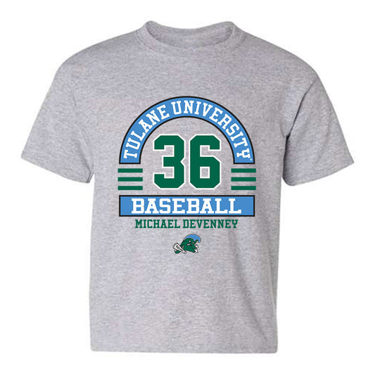Tulane - NCAA Baseball : Michael Devenney - Classic Fashion Shersey Youth T-Shirt-0