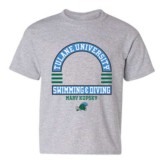 Tulane - NCAA Women's Swimming & Diving : Mary Kupsky - Classic Fashion Shersey Youth T-Shirt-0