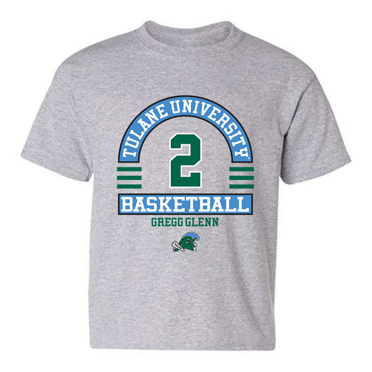 Tulane - NCAA Men's Basketball : Gregg Glenn - Classic Fashion Shersey Youth T-Shirt-0