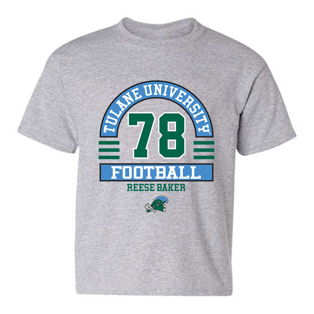 Tulane - NCAA Football : Reese Baker - Classic Fashion Shersey Youth T-Shirt-0