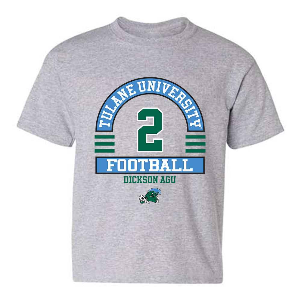 Tulane - NCAA Football : Dickson Agu - Classic Fashion Shersey Youth T-Shirt-0