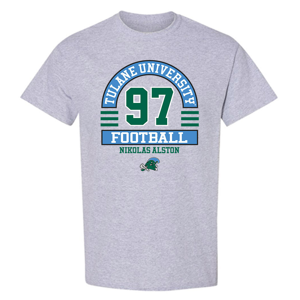 Tulane - NCAA Football : Nikolas Alston - Classic Fashion Shersey T-Shirt-0