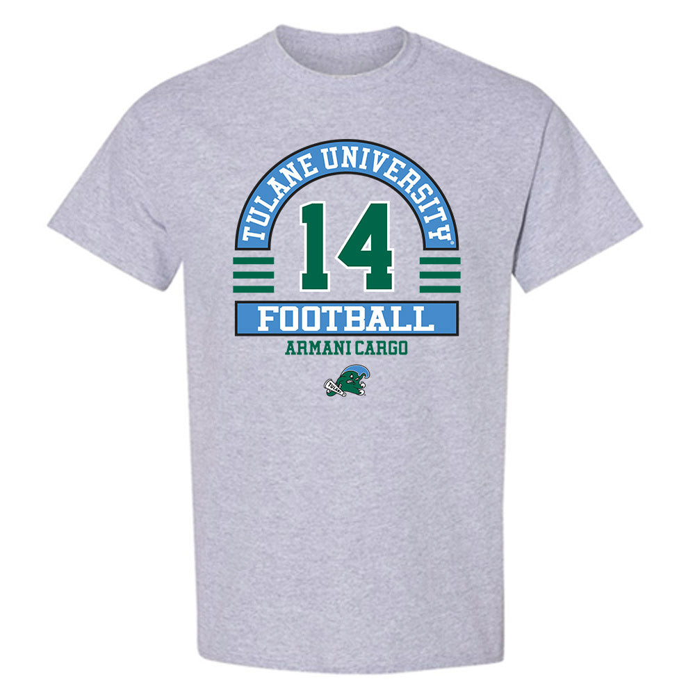 Tulane - NCAA Football : Armani Cargo - Classic Fashion Shersey T-Shirt