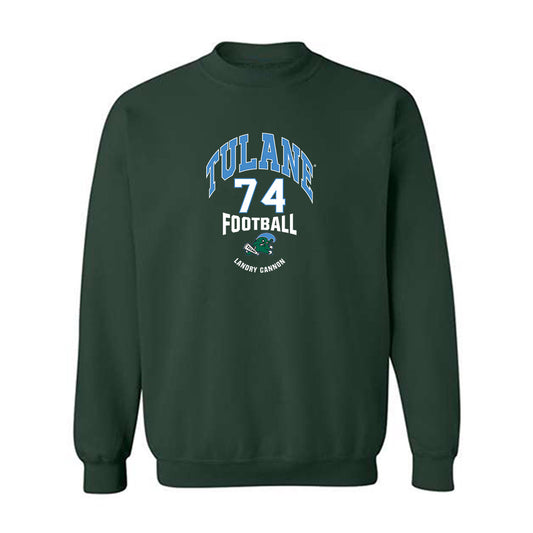 Tulane - NCAA Football : Landry Cannon - Crewneck Sweatshirt