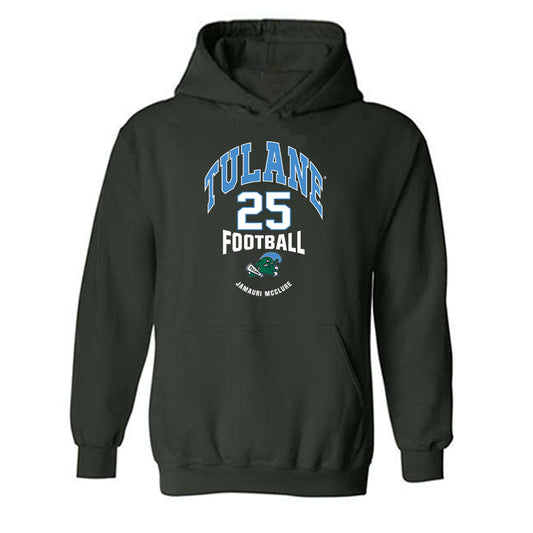 Tulane - NCAA Football : Jamauri McClure - Classic Fashion Shersey Hooded Sweatshirt