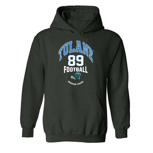 Tulane - NCAA Football : Donovan Cicero - Classic Fashion Shersey Hooded Sweatshirt