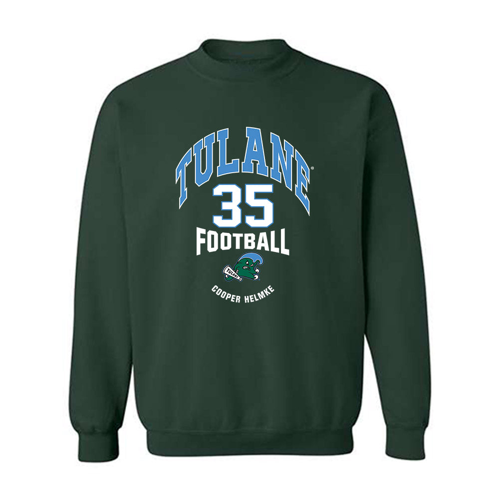 Tulane - NCAA Football : Cooper Helmke - Classic Fashion Shersey Crewneck Sweatshirt-0