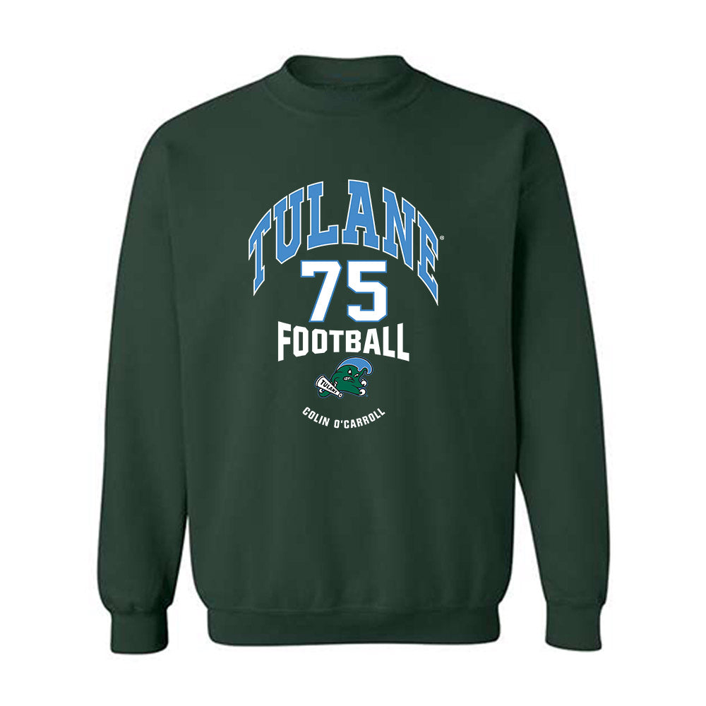 Tulane - NCAA Football : Colin O'Carroll - Classic Fashion Shersey Crewneck Sweatshirt