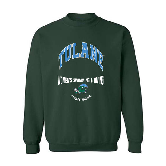 Tulane - NCAA Women's Swimming & Diving : Sydney Mullin - Classic Fashion Shersey Crewneck Sweatshirt