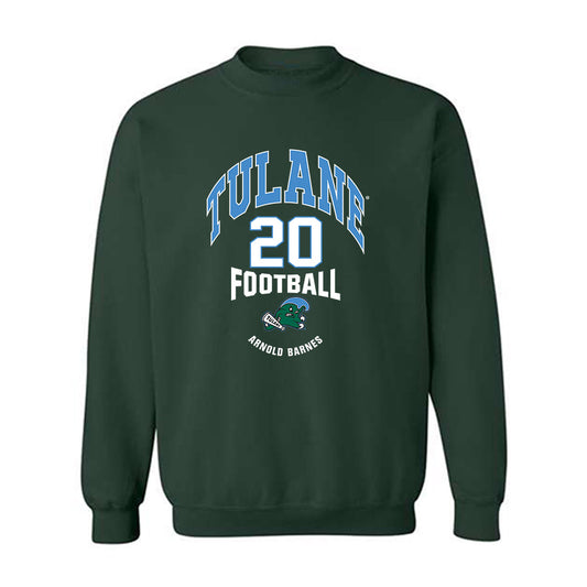 Tulane - NCAA Football : Arnold Barnes - Classic Fashion Shersey Crewneck Sweatshirt-0