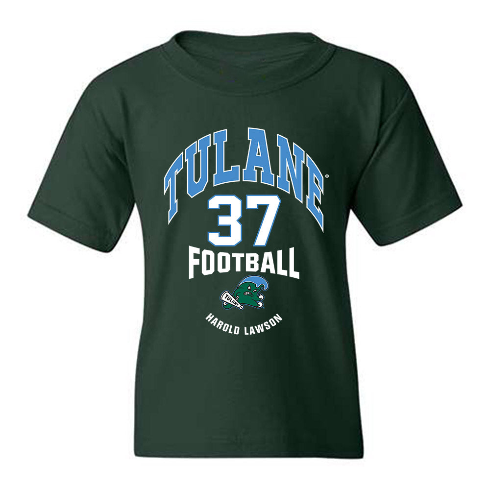 Tulane - NCAA Football : Harold Lawson - Classic Fashion Shersey Youth T-Shirt-0